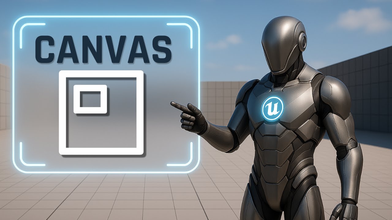 Learn Unreal Engine Canvas Panel in 3 Minutes!