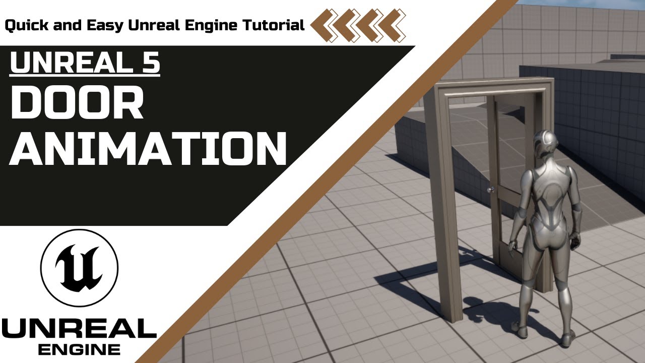 Unreal Engine 5.5: Simple Door Animation Tutorial