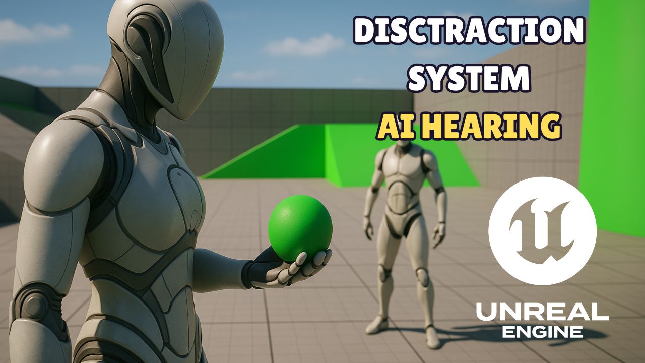 Unreal Engine 5 Enemy AI #4 – Build a Distraction System with Noise & AI Hearing